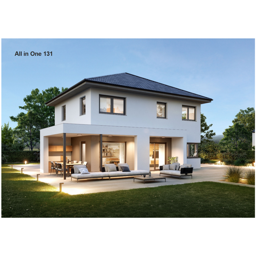 Außenansicht der modularen Villa All in One 131